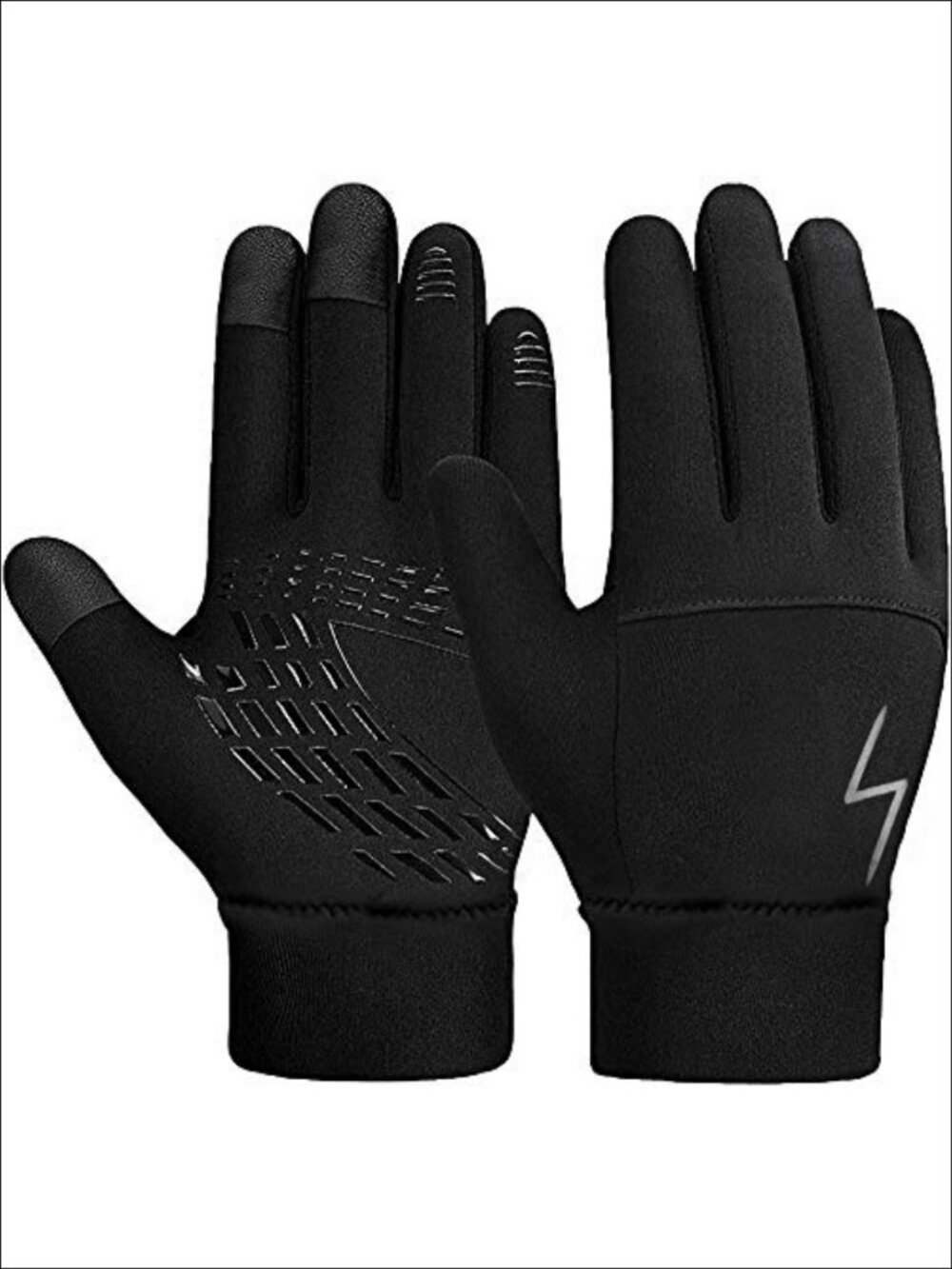 Kids Winter Gloves Water Repellent Touchscreen Fleece Anti-Slip
